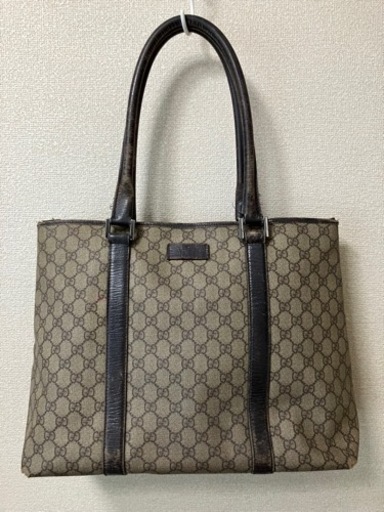 GUCCI大型ショルダートートバッグCG柄　992