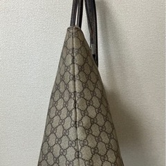 GUCCI大型ショルダートートバッグCG柄　992の画像