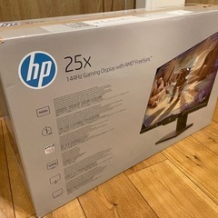 ゲーミング モニター　HP 25x 24.5inch 144hz フルHD 1msの画像