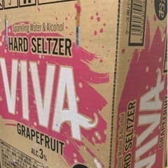 お酒　アサヒVIVA グレープフルーツ   24本　段ボール販売