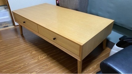 木製センターテーブル
