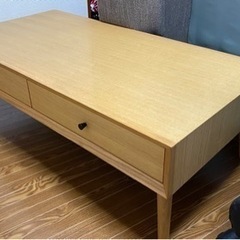 木製センターテーブル