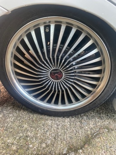 15インチアルミホイール　タイヤ溝あり