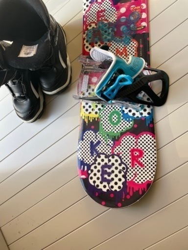 キッズ　スノーボードセット