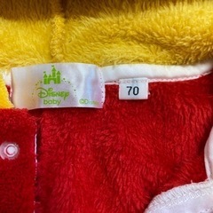 くまのプーさん着ぐるみロンパースの画像