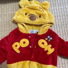 くまのプーさん着ぐるみロンパース