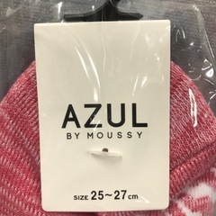 2303-591 AZUL BY MOUSSY 靴下 25~27cm 未開封品の画像