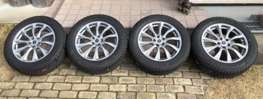 ⭐️引取限定‼︎最終価格 エクストレイルT32 225/60/18ブリザックDM-V2中古美品⭐️⭐️