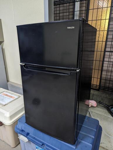 美野島　山善　冷蔵庫　 yfr-d90　2020年製品