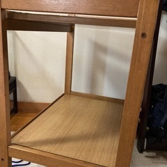 キャスター付き　ワゴン　荷物起きの画像