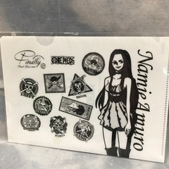 2303-595 ワンピース×安室奈美恵 クリアファイル 未開封品