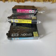新品　EPSON　純正、リコーダー　赤、青、黄色