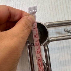 差し上げます。ルミナス　パーツ  ポール3mm用パーツ コの字バー の画像