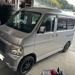 売却済みバモスホビオ　MT 4ナンバー変更　検査６年10月まで