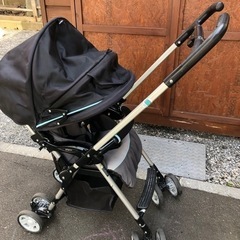 ピジョン　ベビーカー　両面対応の画像