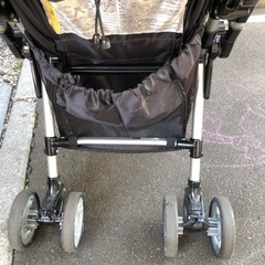 ピジョン　ベビーカー　両面対応の画像