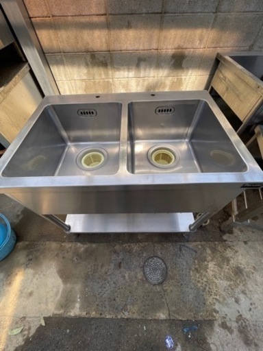 双槽流し台
