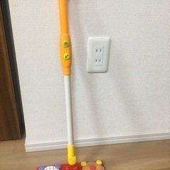 アンパンマン　おしゃべりクイックルワイパー　電池あり　音鳴ります