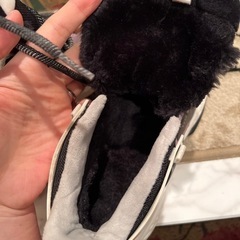 モコモコ の靴　23.5cmの画像