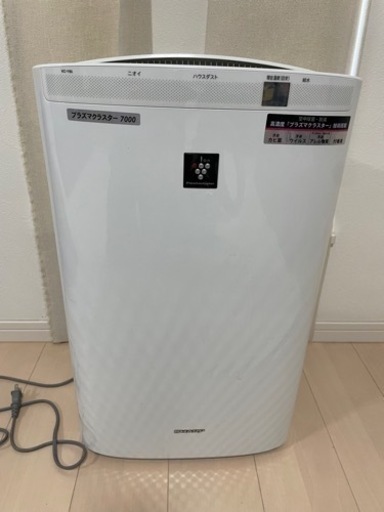 【最終】再値下げしました！　SHARP 空気清浄機　kc-y80-w