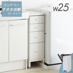 洗濯機横　すきま収納
