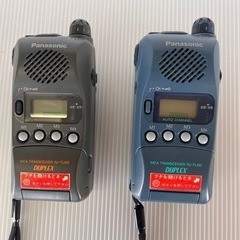 🆕 【美品】Panasonic RJ-TL100 MCA 特定小電力トランシーバーの画像