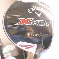 美品！キャロウェイ X HOT PRO 9.5 ドライバー シャ...