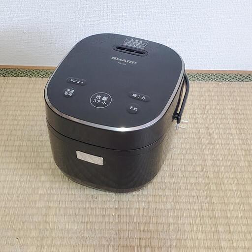 【決定済み】SHARP シャープ ジャー炊飯器 KS-LC5 動作確認済み ブラック 3合炊き
