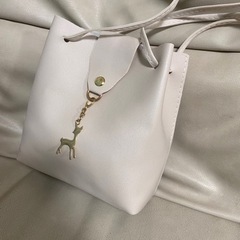 【26日処分します】【訳あり】新品ベージュハンドバッグ