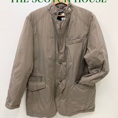 【タグ付き！未使用】スコッチハウス　ダウン　ジャケット　撥水加工