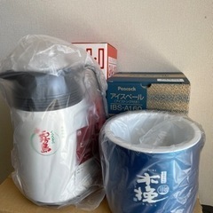 ポットとアイスペール　
