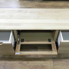 テレビボード　テレビ台　アルダー材　無垢材　ローボード　120cm エリス 一生紀 エリス 幅120cm テレビボード 北欧スタイル アルダー無垢材
