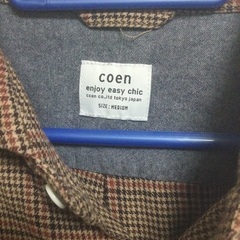 No.84  coen メンズネルシャツの画像