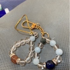 パワーストーンキーチェーンの画像