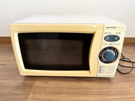 ⭐︎余計なボタンなし！シンプル操作⭐︎SHARP電子レンジ