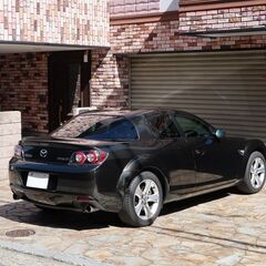検査6年7月RX-8 後期型 コンフォートパッケージ 実走8.1万km/HDDナビ/テレビ/アドバンストキー/パドルシフト/プラグ新品交換/6速オートマ/ETCの画像