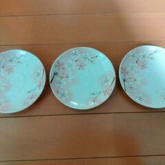 美濃焼　Aoi CHINA　お皿　小皿　3枚セット　岡崎市から