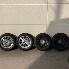 155/65r14アルミホィール&スタッドレスタイヤ中古