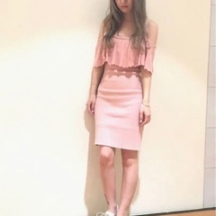 snidel オフショルワンピース