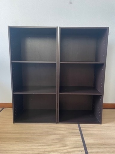 購入者決定　3段ボックス×2個