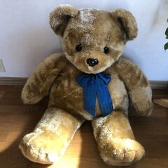 くまのぬいぐるみ 特大【 HIROKUN HOUSE スタンダードベア（ベージュ）】の画像