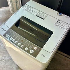 札幌市内配送無料 19年製 Hisence ハイセンス 5.5kg 全自動洗濯機 HW-E5502