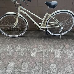 リサイクルショップどりーむ荒田店　No621 エコNo15840H 自転車　シティサイクル　２６インチ　LEDライト付き♪　定価２万円！　整備済み♪