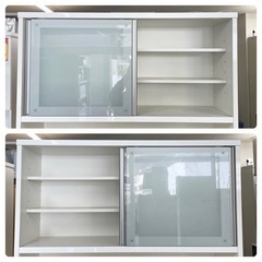美品‼️】定価20万♪ 高級 松田家具 118cm幅キッチンボード 食器棚