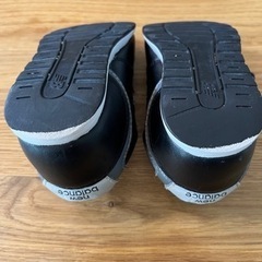 子供用シューズ16cm   【ニューバランス　IZ996L】 人工皮革/ブラック　子供靴　スニーカーの画像