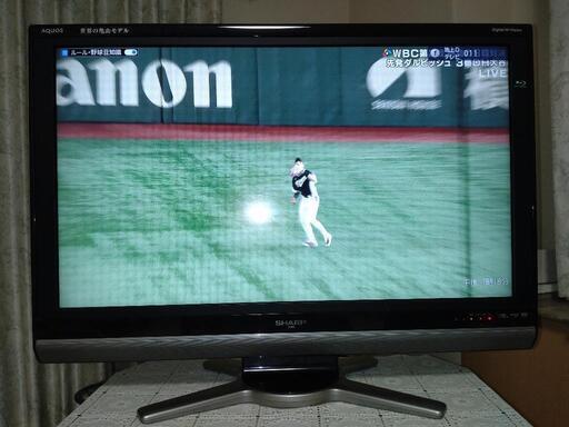 SHARP AQUOS 37型 ブルーレイ・DVDドライブ内蔵テレビ 世界の亀山モデル
