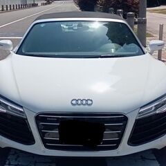アウディ R8 5.2 FSI クワトロ ガラスコーティング E...