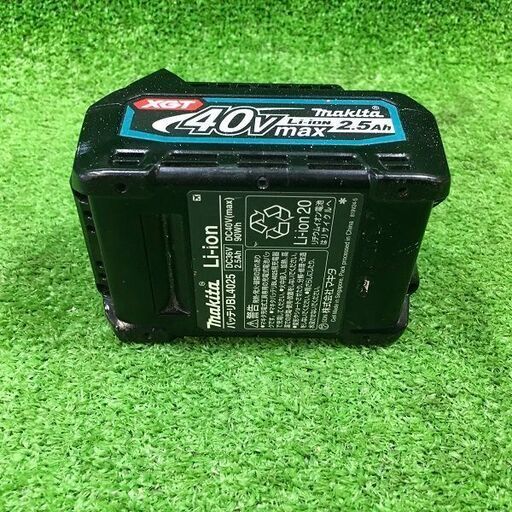 マキタ BL4025 40Vリチウムイオンバッテリー 充電回数19回 本体のみ