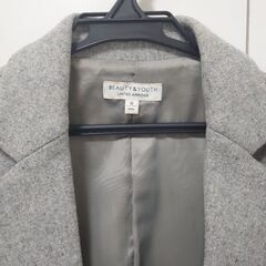 BEAUTY & YOUTH UNITED ARROWS メリノウールチェスターコート Sサイズの画像
