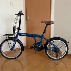 折りたたみ自転車　jeep JE-206G(2014)